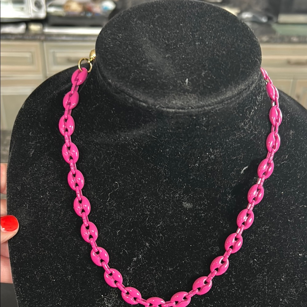 BAR BY ALEXA RAE ALAIA NECKLACE BUBBLE GUM NECKLACE